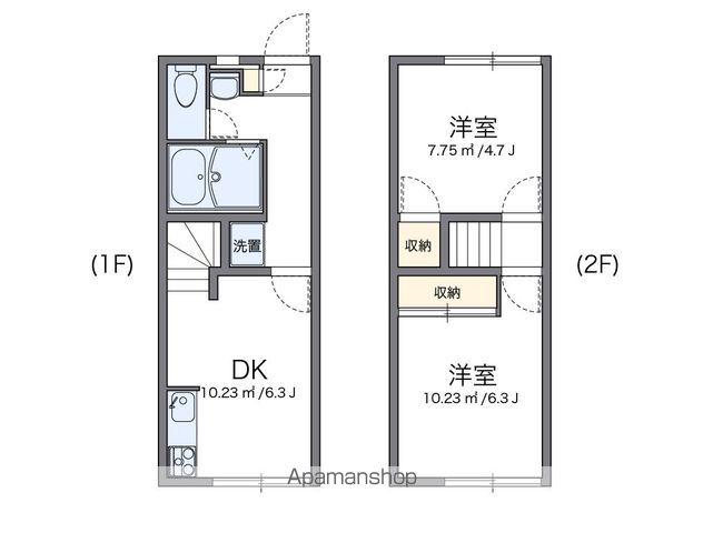 レオパレスT&S 1階階 間取り