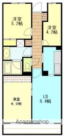 クレールメゾン(3LDK/4階)の間取り写真