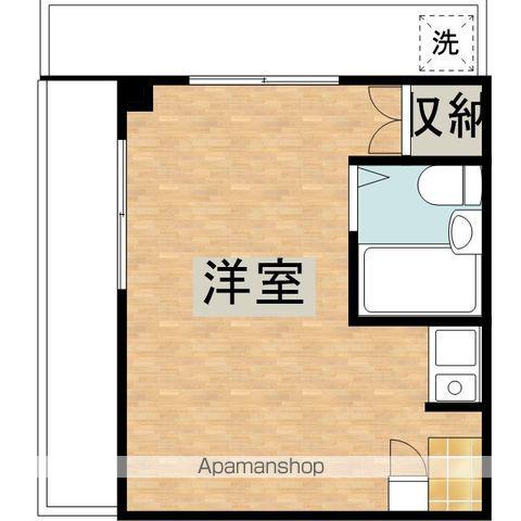 メゾンドサンベール(ワンルーム/2階)の間取り写真