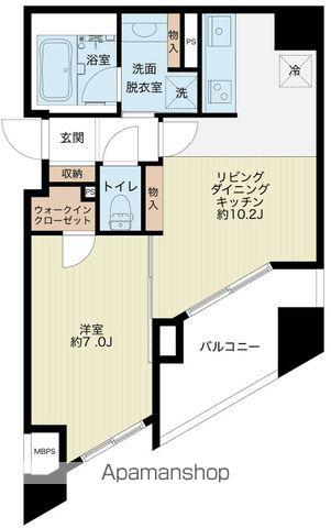 ライオンズシティ武蔵関 1階階 間取り