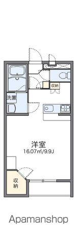 レオパレスラフォーレ風早Ⅱ(1K/1階)の間取り写真