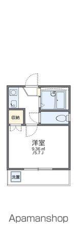 レオパレス西川口第26(1K/2階)の間取り写真