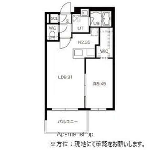 DAIYA SFIDA SAPPORO CITYダイヤ・スフィ(1LDK/3階)の間取り写真