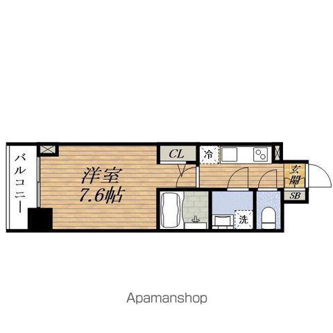 S-RESIDENCE ESAKA LIBLE(1K/3階)の間取り写真