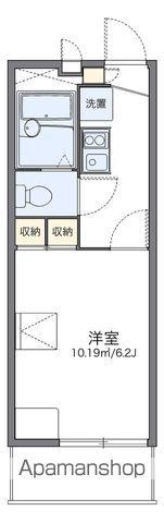 レオパレス南市場 1階階 間取り