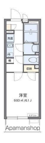クレイノMIRAI(1K/1階)の間取り写真