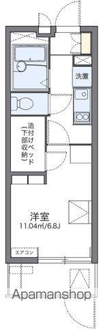 レオパレス大幸(1K/1階)の間取り写真