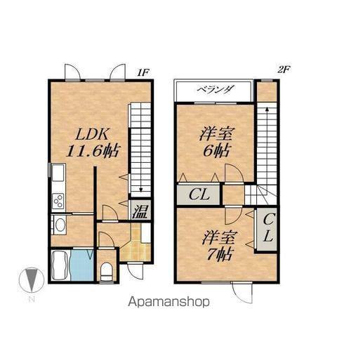 メゾン・ＡＣ(2LDK)の間取り写真