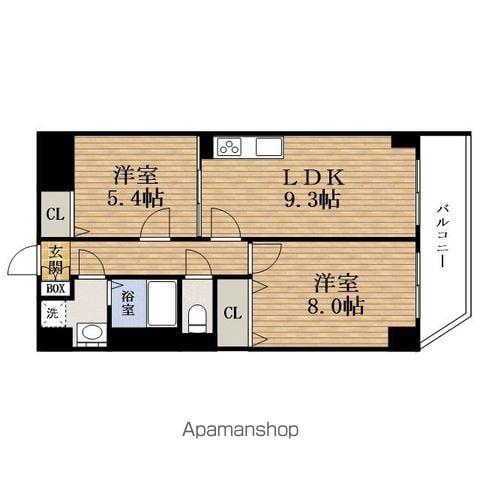 リアライズIMAZATOMINAMI (2LDK/10階)の間取り写真