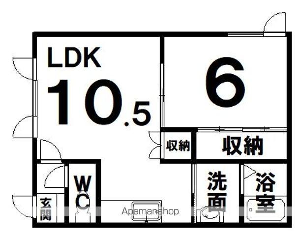 フォトハウス(1LDK/1階)の間取り写真