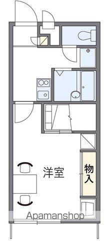 レオパレス・M(1K/1階)の間取り写真
