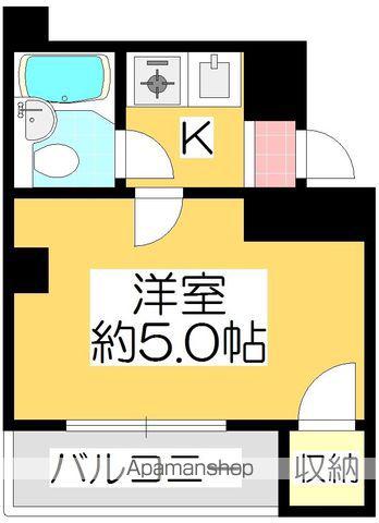サンシャインプラザ(1K/1階)の間取り写真