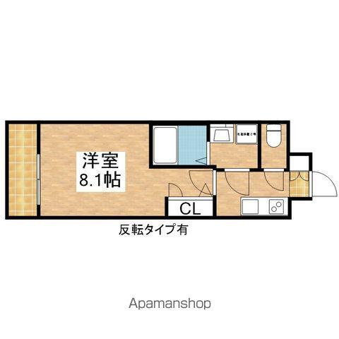 エスリード新栄グラティア(1K/9階)の間取り写真