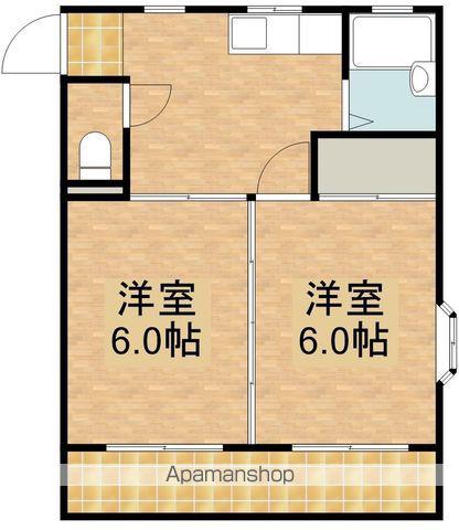 アーバンコーポレーション(2K/3階)の間取り写真