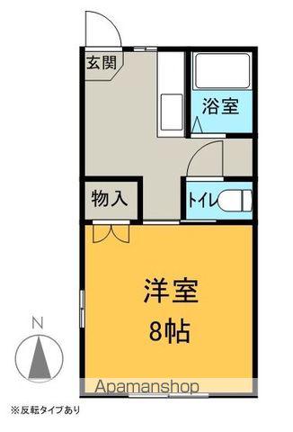 フォーブルプチ(1K/1階)の間取り写真