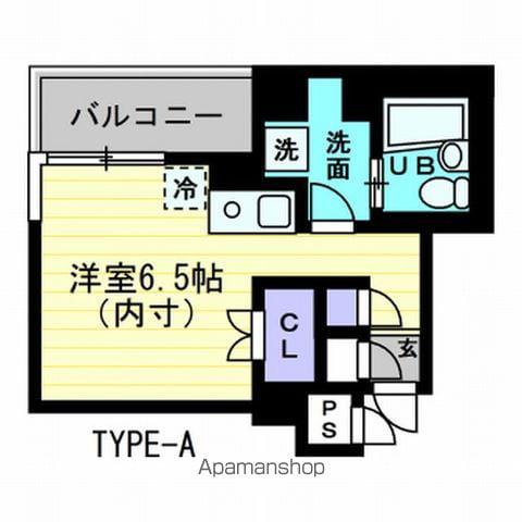 CIELO本町シエロホンマチ(ワンルーム/3階)の間取り写真