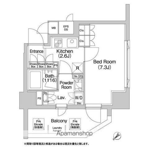 コンフォリア神楽坂DEUX 12階階 間取り