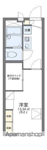 レオパレス半田エザクラ(1K/1階)の間取り写真