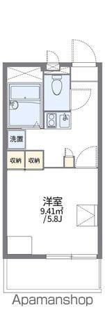 レオパレスSAKU(1K/2階)の間取り写真