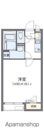 クレイノ愛琴(1K/1階)の間取り写真
