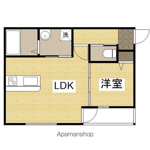 ボヌール英賀保駅前Ⅱ(1LDK/3階)の間取り写真