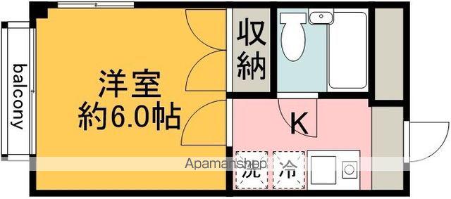 ニューコーポアゼリア 1階階 間取り
