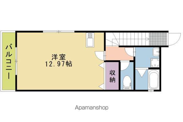 SHINNTANI TERRACE(ワンルーム/2階)の間取り写真