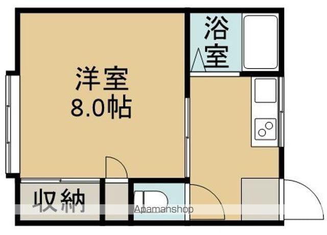 コーポ若葉館(1K/1階)の間取り写真