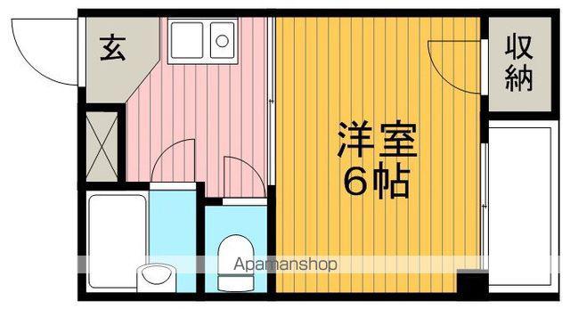 リヴェール豊中(1K/3階)の間取り写真