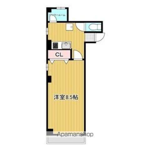 Kスクエア(2DK/6階)の間取り写真