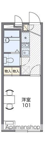 レオパレスカッチャン(1K/2階)の間取り写真