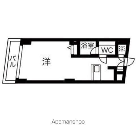 NBM則武(ワンルーム/2階)の間取り写真