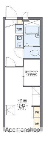 レオパレスさくら(1K/2階)の間取り写真