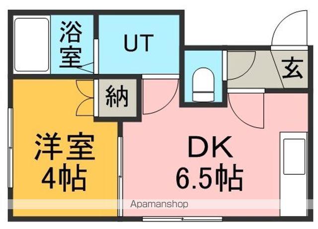 アーバンコート北31B(1DK/1階)の間取り写真