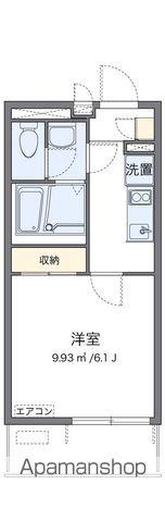 レオネクストCOZY(1K/2階)の間取り写真