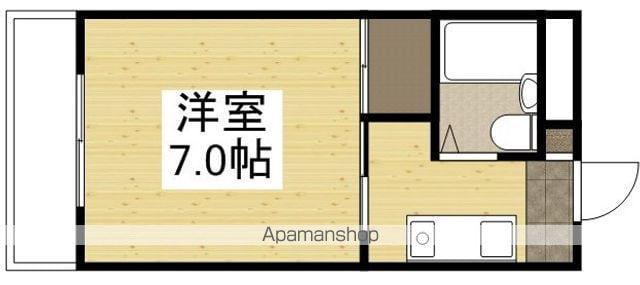 ルポール今(1K/3階)の間取り写真