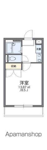 レオパレスCYPERUS(1K/3階)の間取り写真