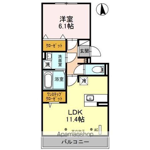 グレードⅤ(1LDK/3階)の間取り写真