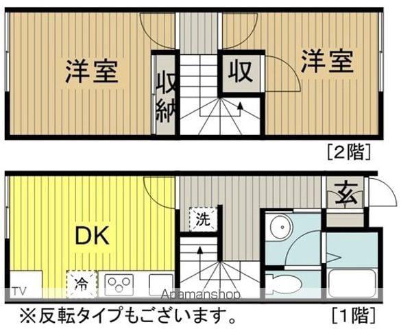 レオパレスANNA(2DK/1階)の間取り写真