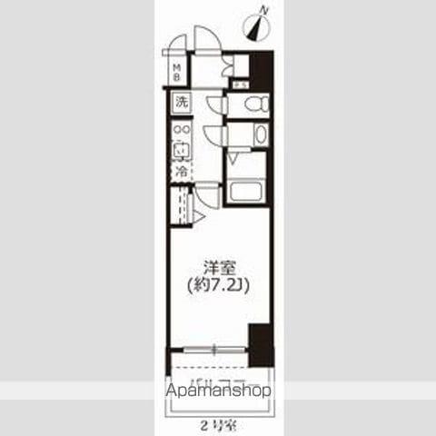 アドバンス名古屋モクシー(1K/12階)の間取り写真