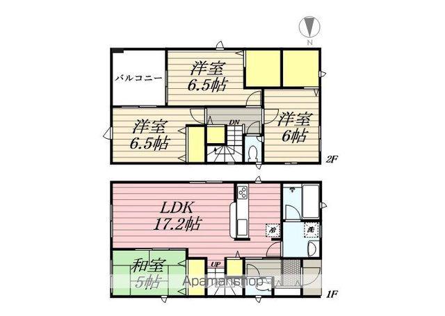 久大本線 善導寺駅 徒歩11分 2階建 築3年(4LDK)の間取り写真