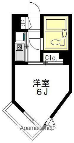 ファーストビラ(1K/1階)の間取り写真