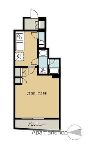 ZOOM池袋ウエスト(1K/9階)の間取り写真