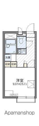 レオパレスバード(1K/2階)の間取り写真