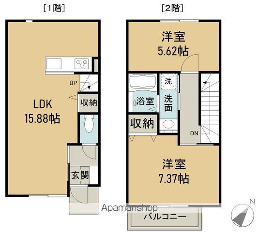 ステージＫＯＩ(2LDK)の間取り写真