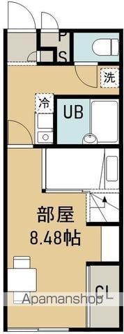 EMMA JUDE (1K/2階)の間取り写真