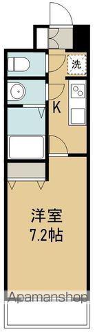 サンヴァーリオ新田駅前Ⅵ(1K/2階)の間取り写真