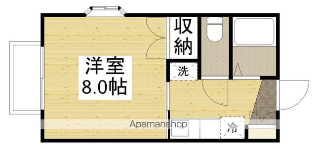 レグルス加茂(1K/1階)の間取り写真