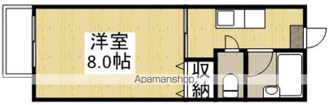 コンセルジュ曙(1K/2階)の間取り写真