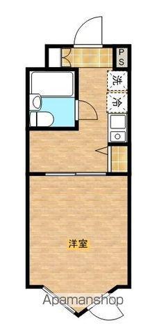 ヘリオス378立川(1K/3階)の間取り写真